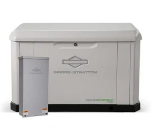 Briggs & Stratton 18kW Generator PowerProtect Standby with 200-Amp SE Transfer Switch