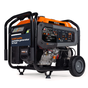 Generac 9500 Watt Tri Fuel Generator with COSense Automatic Carbon Monoxide Shutdown 49-State GP9500TF | 8063